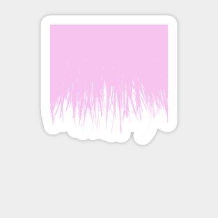 Concrete Fringe Blush Sticker